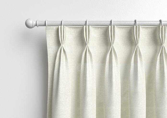 Petra Voile, Simple White - Made to Measure Curtains - Image 12